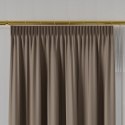 NELIA Tkanina na zasłony typu dimout/blackout, wys. 320cm, kolor 065 brązowy 065553/TDP/065/000320/1