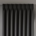NELIA Tkanina na zasłony typu dimout/blackout, wys. 320cm, kolor 067 ciemny szary 065553/TDP/067/000320/1