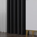 NELIA Tkanina na zasłony typu dimout/blackout, wys. 320cm, kolor 068 grafitowy 065553/TDP/068/000320/1