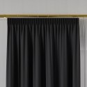 NELIA Tkanina na zasłony typu dimout/blackout, wys. 320cm, kolor 068 grafitowy 065553/TDP/068/000320/1
