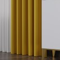 NELIA Tkanina na zasłony typu dimout/blackout, wys. 320cm, kolor 072 żółty 065553/TDP/072/000320/1