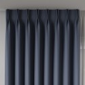 NELIA Tkanina na zasłony typu dimout/blackout, wys. 320cm, kolor 074 niebieski 065553/TDP/074/000320/1
