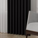 NELIA Tkanina na zasłony typu dimout/blackout, wys. 320cm, kolor 084 czarny 065553/TDP/084/000320/1