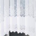 GENOWEFA Firanka żakardowa gotowa, 160x450cm, kolor biały 023419/FBL/001/450160/1