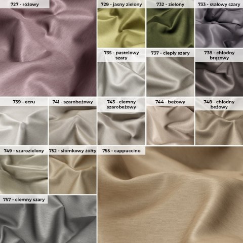 CORAL Tkanina na zasłony typu dimout/blackout, wys. 320cm, kolor 755 cappuccino/beżowy 002480/TDP/755/000320/1 CORAL Tkanina na zasłony typu dimout/blackout, wys. 320cm, kolor 755 cappuccino/beżowy 002480/TDP/755/000320/1