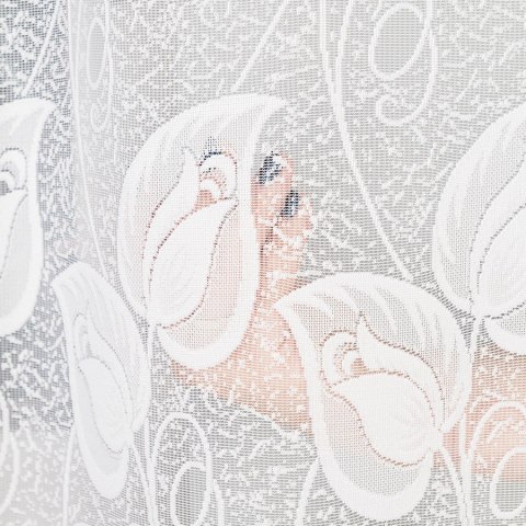 NORA Firanka żakardowa gotowa, 180x450cm, kolor biały 023097/FBL/001/450180/1 NORA Firanka żakardowa gotowa, 180x450cm, kolor biały 023097/FBL/001/450180/1