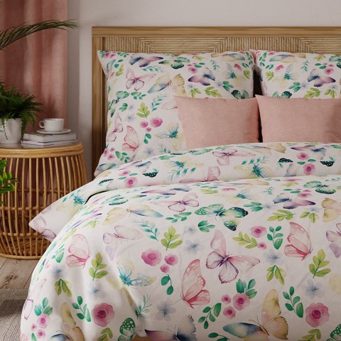 SABRINA, Komplet pościeli PREMIUM z satyny bawełnianej 160x200cm, zadruk dwustronny T20139/SAT/001/160200/1 SABRINA, Komplet pościeli PREMIUM z satyny bawełnianej 160x200cm, zadruk dwustronny T20139/SAT/001/160200/1