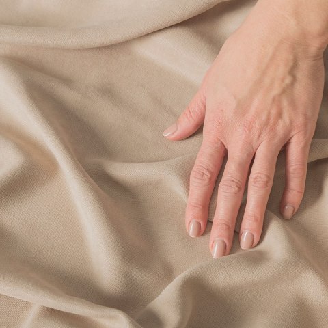 MILAS SOFT Zasłona gotowa na przelotkach, 250x140cm, kolor 003 cappuccino MILAS1/ZGP/003/140250/1 MILAS SOFT Zasłona gotowa na przelotkach, 250x140cm, kolor 003 cappuccino MILAS1/ZGP/003/140250/1