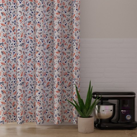 WIOSENNE KWIATUSZKI Tkanina na zasłony OXFORD WODOODPORNY, szer. 145cm, kolor 004 granatowy D00209/OXW/004/145000/1 WIOSENNE KWIATUSZKI Tkanina na zasłony OXFORD WODOODPORNY, szer. 145cm, kolor 004 granatowy D00209/OXW/004/145000/1