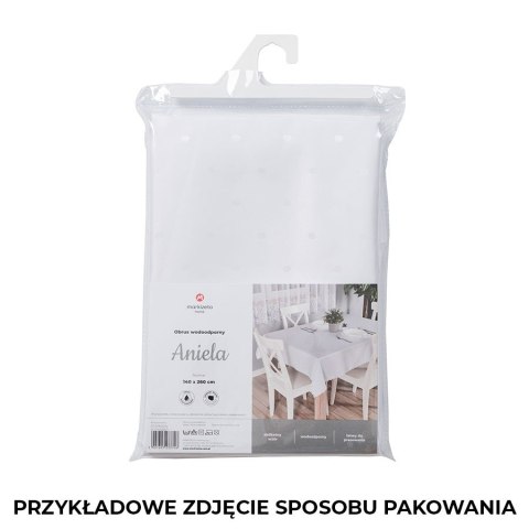 ANIELA Obrus okrągły wodoodporny, fi 160cm, kolor kremowy 004791/000/C12/160000/1 ANIELA Obrus okrągły wodoodporny, fi 160cm, kolor kremowy 004791/000/C12/160000/1