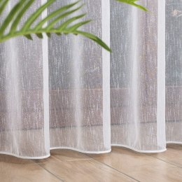 Firanka fantazyjna z ołowianką, wys. 300cm, kolor biały 019361/OLO/001/000300/1