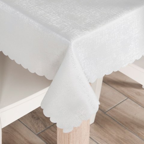 PELA Tkanina obrusowa wodoodporna, szer. 164cm, kolor 012 kremowy TORENA/206/012/164000/1