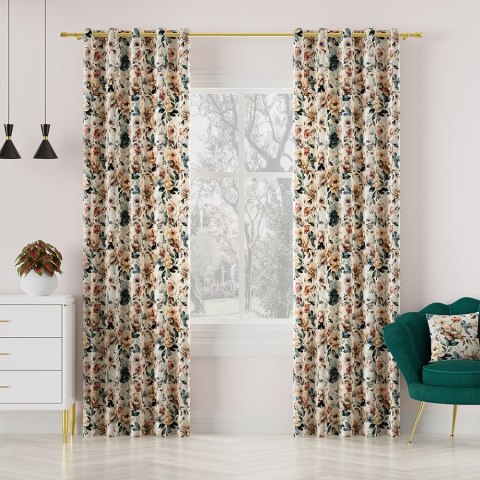 ALBA Tkanina na zasłony VELVET ze wzorem po całości, wys. 300cm, kolor beżowy D00141/VEL/001/000300/1 ALBA Tkanina na zasłony VELVET ze wzorem po całości, wys. 300cm, kolor beżowy D00141/VEL/001/000300/1
