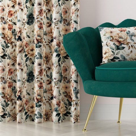 ALBA Tkanina na zasłony VELVET ze wzorem po całości, wys. 300cm, kolor beżowy D00141/VEL/001/000300/1 ALBA Tkanina na zasłony VELVET ze wzorem po całości, wys. 300cm, kolor beżowy D00141/VEL/001/000300/1