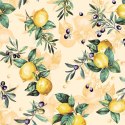 CITRUS Tkanina na zasłony NINA WODOODPORNA, szer. 160cm, kolor żółty D00240/NIW/001/160000/1