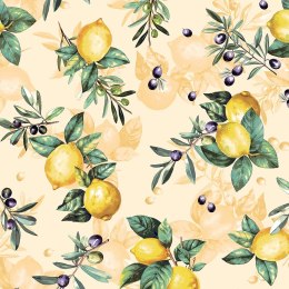 CITRUS Tkanina na zasłony NINA WODOODPORNA, szer. 160cm, kolor żółty D00240/NIW/001/160000/1