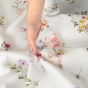 ELARA Tkanina na zasłony NINA WODOODPORNA, szer. 160cm, kolor biały D00242/NIW/001/160000/1