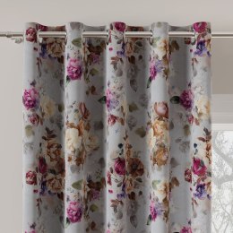 ELEONOR Tkanina na zasłony DIMOUT/BLACKOUT, szer. 145cm, kolor szary D00246/BLC/001/szer. 145000/1