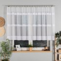 Firanka haftowana ze wzorem pasowym, wys. 120cm, kolor biały 083399/768/001/000120/1 Firanka haftowana ze wzorem pasowym, wys. 120cm, kolor biały 083399/768/001/000120/1