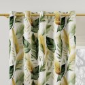 OLIVE Tkanina na zasłony VELVET ze wzorem po całości, wys. 300cm, kolor zielony D00175/VEL/001/000300/1