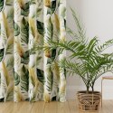 OLIVE Tkanina na zasłony VELVET ze wzorem po całości, wys. 300cm, kolor zielony D00175/VEL/001/000300/1