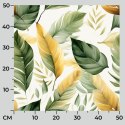 OLIVE Tkanina na zasłony VELVET ze wzorem po całości, wys. 300cm, kolor zielony D00175/VEL/001/000300/1