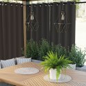 GARDENIA Zasłona gotowa na przelotkach, 200x140 cm, kolor 039 czarny TD0025/ZGP/039/140200/1