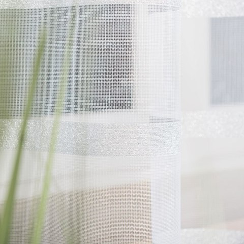 HALINA Firanka żakardowa gotowa, 180x300cm, kolor biały ze srebrnym lurexem 000383/FBP/003/300180/1 HALINA Firanka żakardowa gotowa, 180x300cm, kolor biały ze srebrnym lurexem 000383/FBP/003/300180/1