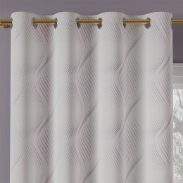 LINESA Tkanina na zasłony NINA WODOODPORNA, szer. 160cm, kolor 002 pastelowo fioletowy D00261/NIW/002/szer. 160000/1