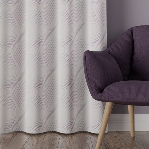 LINESA Tkanina na zasłony NINA WODOODPORNA, szer. 160cm, kolor 002 pastelowo fioletowy D00261/NIW/002/szer. 160000/1 LINESA Tkanina na zasłony NINA WODOODPORNA, szer. 160cm, kolor 002 pastelowo fioletowy D00261/NIW/002/szer. 160000/1