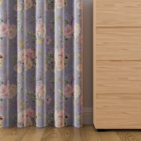 ROSANNA Tkanina na zasłony VELVET, 150cm, kolor 002 pastelowy fiolet D00253/VEL/002/150000/1 ROSANNA Tkanina na zasłony VELVET, 150cm, kolor 002 pastelowy fiolet D00253/VEL/002/150000/1