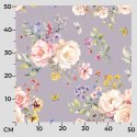 ROSANNA Tkanina na zasłony VELVET, 150cm, kolor 002 pastelowy fiolet D00253/VEL/002/150000/1