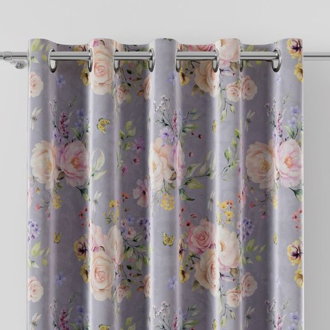 ROSANNA Tkanina na zasłony VELVET, 150cm, kolor 002 pastelowy fiolet D00253/VEL/002/150000/1 ROSANNA Tkanina na zasłony VELVET, 150cm, kolor 002 pastelowy fiolet D00253/VEL/002/150000/1