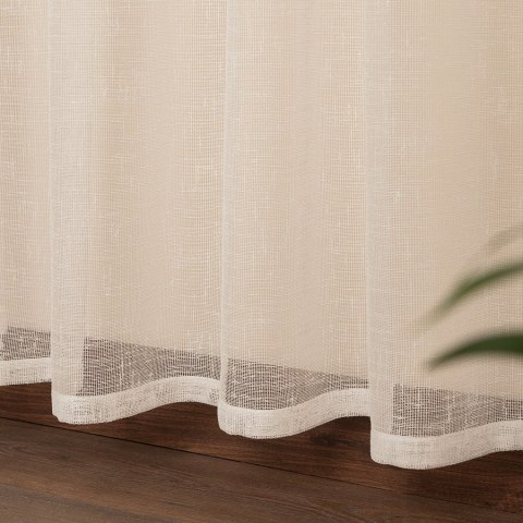 INEZ Firanka gotowa, 245x145cm, kolor kremowy 017756/FGT/008/145245/1 INEZ Firanka gotowa, 245x145cm, kolor kremowy 017756/FGT/008/145245/1