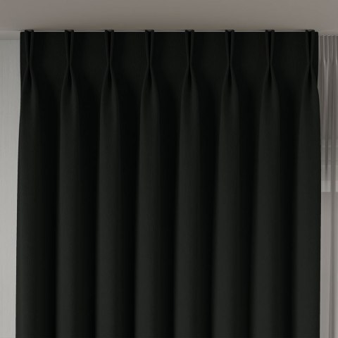 ALUNA Tkanina na zasłony, wys. 300cm, kolor 017 czarny 318738/TDP/017/000300/1 ALUNA Tkanina na zasłony, wys. 300cm, kolor 017 czarny 318738/TDP/017/000300/1