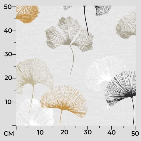 GINKO BILOBA Tkanina na zasłony NINA WODOODPORNA, szer. 160cm, kolor szaro-żółty D00177/NIW/002/160000/1 GINKO BILOBA Tkanina na zasłony NINA WODOODPORNA, szer. 160cm, kolor szaro-żółty D00177/NIW/002/160000/1