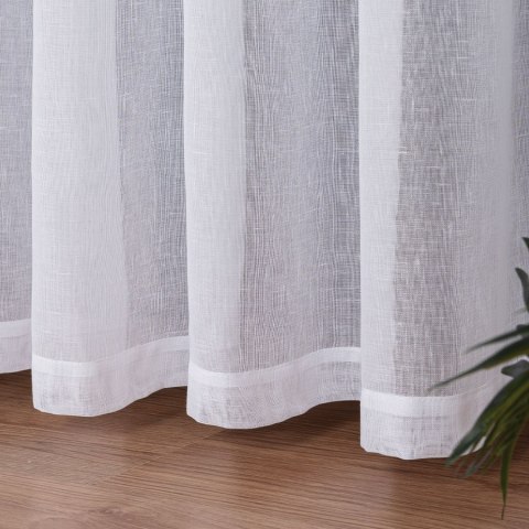Firana gotowa na przelotkach, 140x250 cm, kolor biały 400007/FGP/001/140250/1 Firana gotowa na przelotkach, 140x250 cm, kolor biały 400007/FGP/001/140250/1