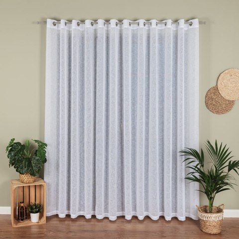 Firana gotowa na przelotkach, 300x250 cm, kolor biały 400009/FGP/001/300250/1 Firana gotowa na przelotkach, 300x250 cm, kolor biały 400009/FGP/001/300250/1