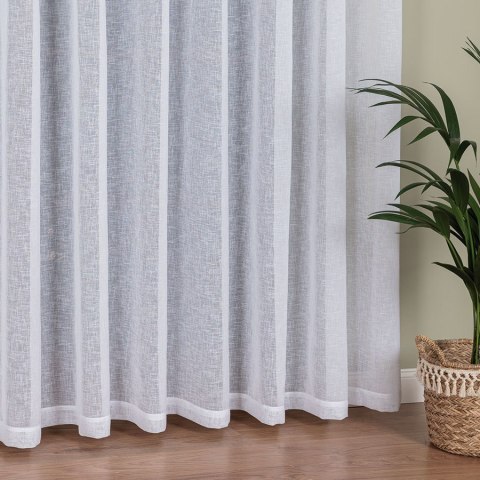 Firana gotowa na przelotkach, 300x250 cm, kolor biały 400009/FGP/001/300250/1 Firana gotowa na przelotkach, 300x250 cm, kolor biały 400009/FGP/001/300250/1