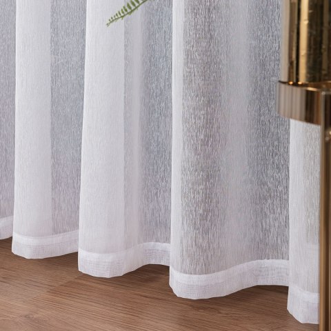 Firana gotowa na taśmie, 140x250 cm, kolor biały 400001/FGT/001/140250/1 Firana gotowa na taśmie, 140x250 cm, kolor biały 400001/FGT/001/140250/1