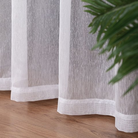 Firana gotowa na taśmie, 300x250 cm, kolor biały 400001/FGT/001/300250/1