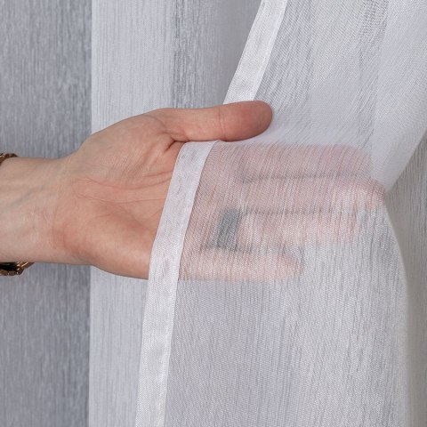 Firana gotowa na taśmie, 300x250 cm, kolor biały 400001/FGT/001/300250/1