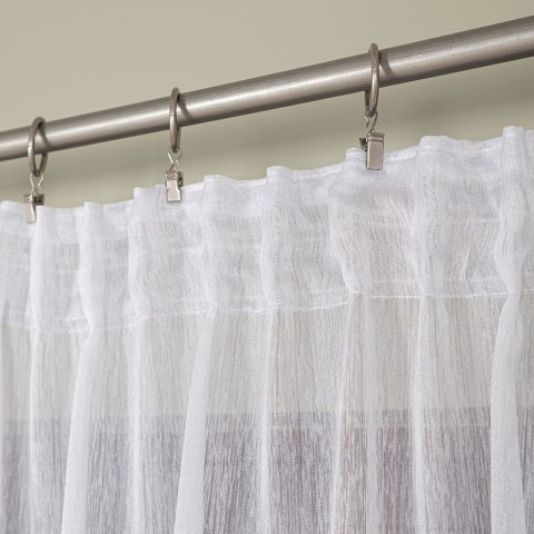 Firana gotowa na taśmie, 300x250 cm, kolor biały 400001/FGT/001/300250/1