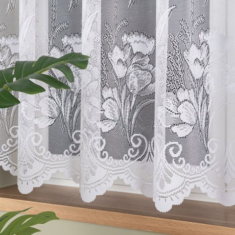 Firanka żakardowa ze wzorem po całości, wys. 160cm, kolor biały 044259/000/001/000160/1 Firanka żakardowa ze wzorem po całości, wys. 160cm, kolor biały 044259/000/001/000160/1