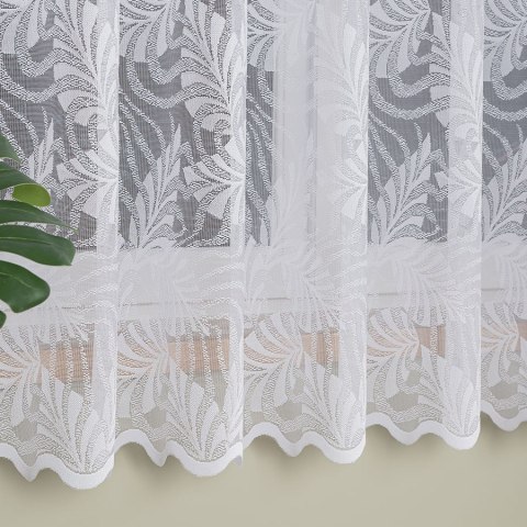 Firanka żakardowa ze wzorem po całości, wys. 180cm, kolor biały 107229/000/001/000180/1 Firanka żakardowa ze wzorem po całości, wys. 180cm, kolor biały 107229/000/001/000180/1