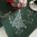 KLASYCZNE ŚWIĘTA Serweta, 85x85cm kolor 002 zielony 892362/KSP/002/085085/1