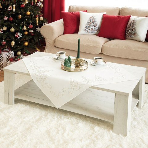 ŚWIĄTECZNY BLASK Serweta, 85x85cm kolor 001 biały 615800/KSP/001/085085/1 ŚWIĄTECZNY BLASK Serweta, 85x85cm kolor 001 biały 615800/KSP/001/085085/1