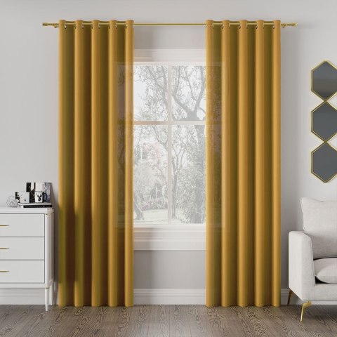 ARUBA Tkanina na zasłony wodoodporna, wys. 300cm, kolor 019 musztardowy 759330/TDP/019/000300/1 ARUBA Tkanina na zasłony wodoodporna, wys. 300cm, kolor 019 musztardowy 759330/TDP/019/000300/1