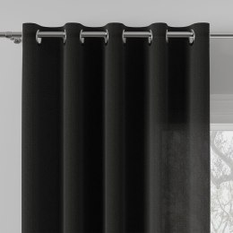 ARUBA Tkanina na zasłony wodoodporna, wys. 300cm, kolor 111 czarny 759330/TDP/111/000300/1
