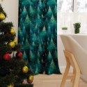 GWIEŹDZISTY LAS Tkanina na zasłony VELVET, szer. 150cm, kolor 002 zielony DBN264/VEL/002/150000/1